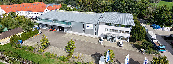 Luftaufnahme der Niederlassung Dachau