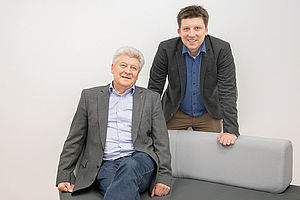 Hans-Dieter next to Sebastian Groppweis